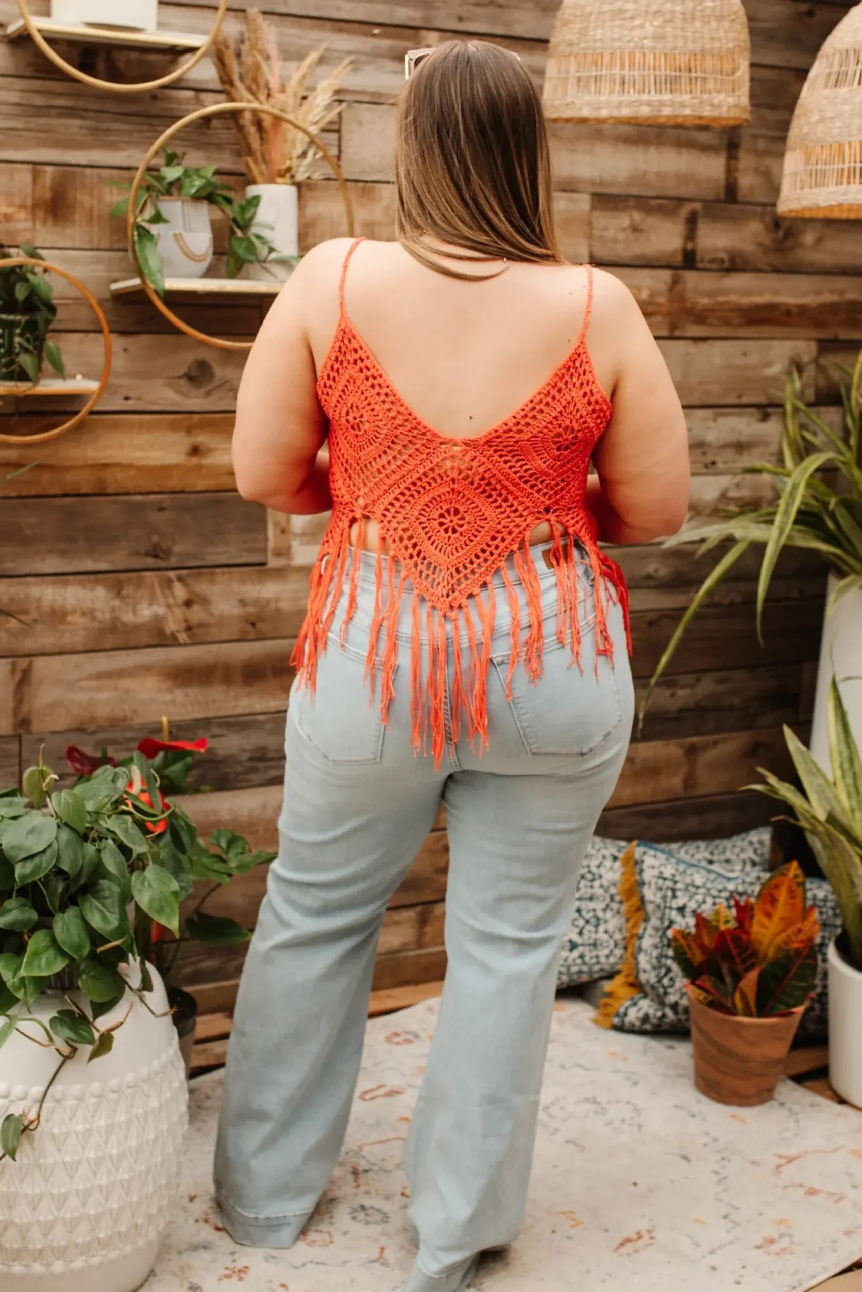 Festival Fringe Tank in Orange