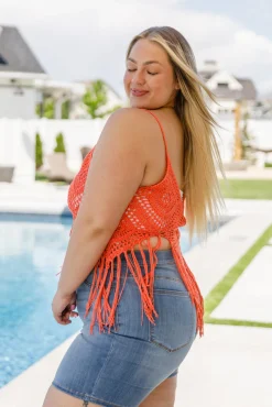 Festival Fringe Tank in Orange