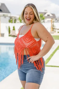 Festival Fringe Tank in Orange