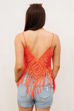 Festival Fringe Tank in Orange