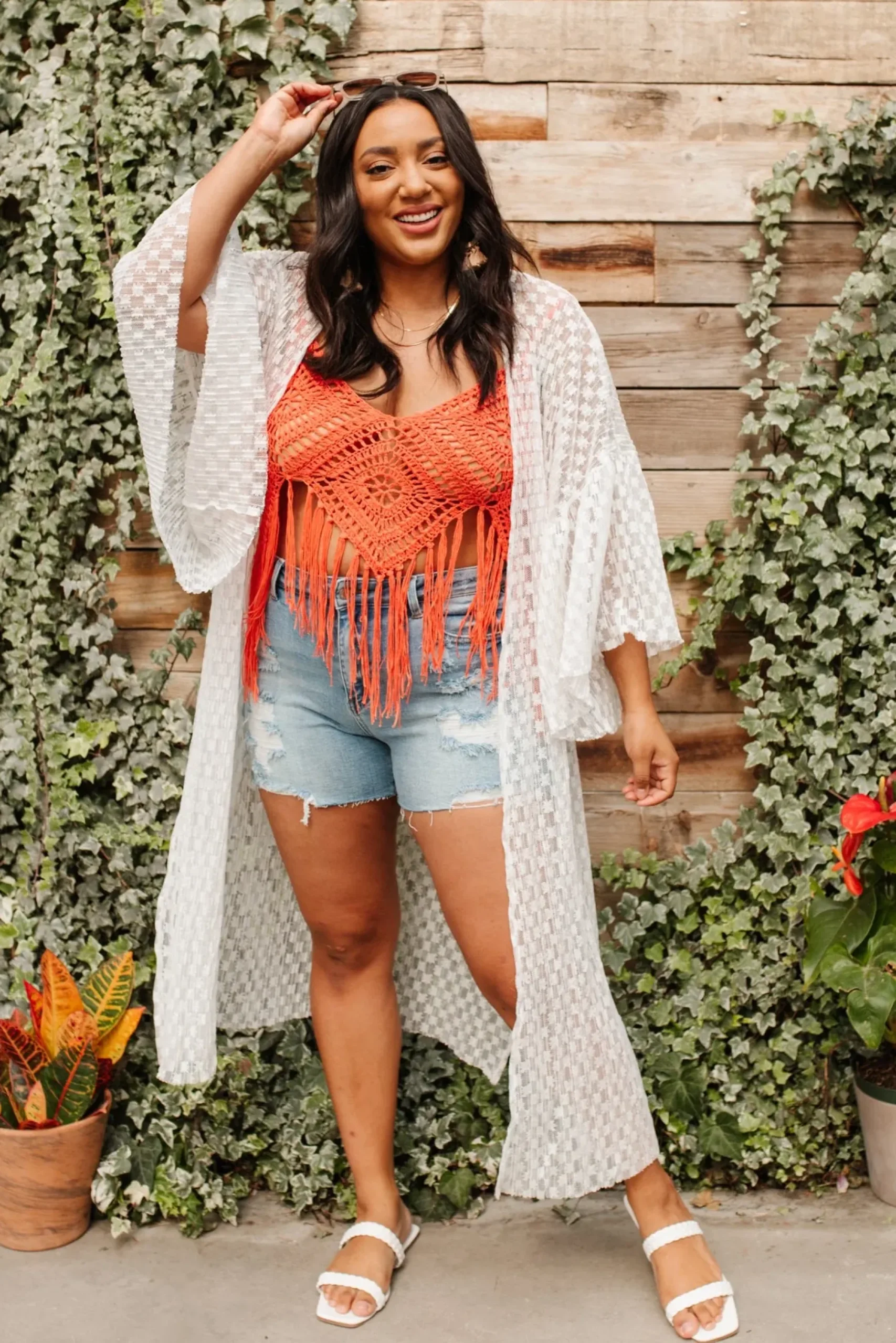 Festival Fringe Tank in Orange