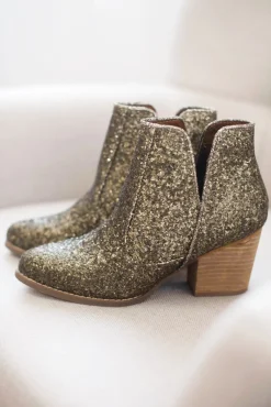 Fiera Booties in Bronze
