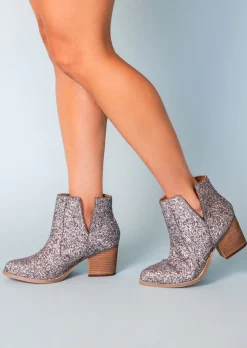 Fiera Booties in Pewter