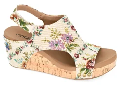 FINAL SALE: Carley Sand Brocade Floral By Corky's
