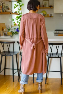 First Day Of Spring Jacket in Dusty Mauve