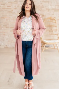 First Day Of Spring Jacket in Dusty Mauve