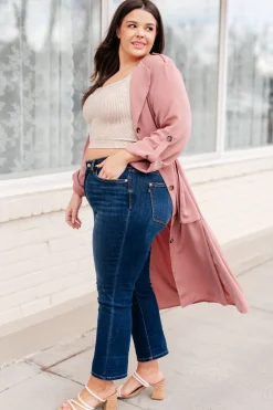 First Day Of Spring Jacket in Dusty Mauve