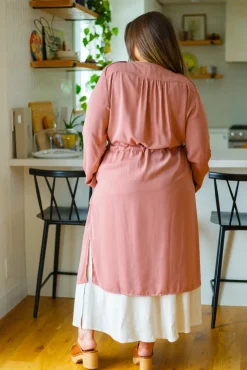 First Day Of Spring Jacket in Dusty Mauve