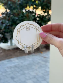 Flashy Hoops Clear by B.B. Lila