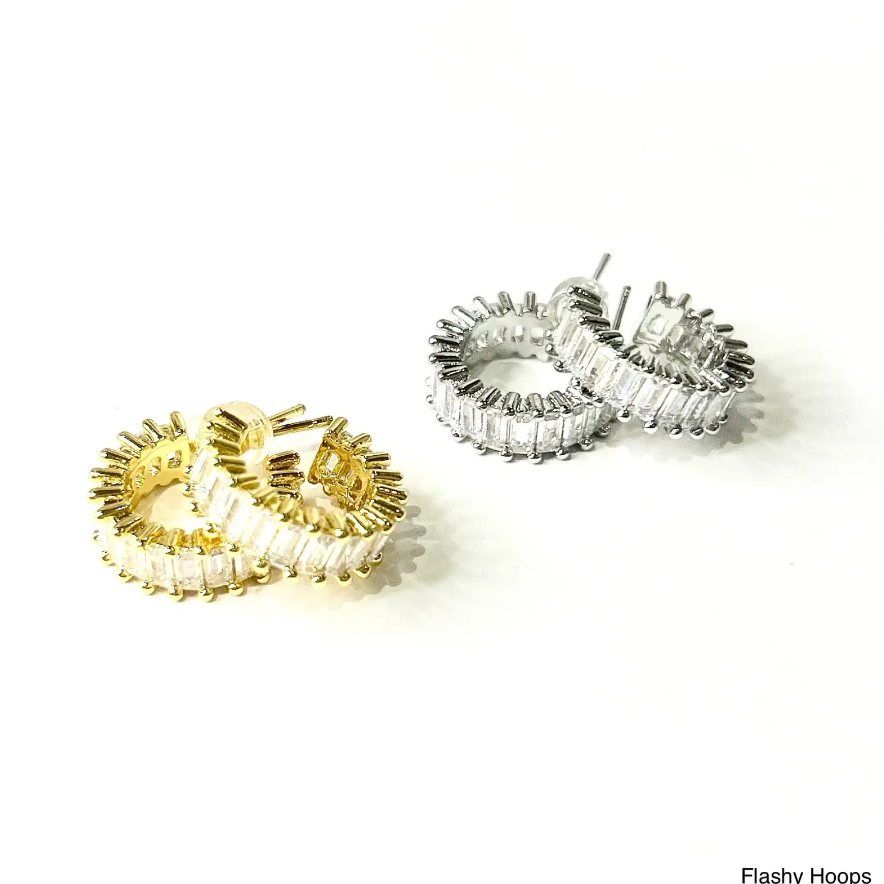 Flashy Hoops Clear by B.B. Lila