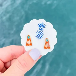 Flippers Signature Enamel Studs