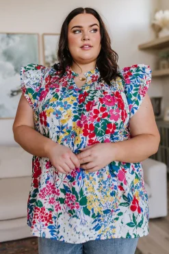 Floral Impressions Blouse