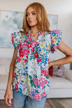 Floral Impressions Blouse