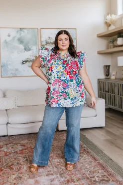 Floral Impressions Blouse