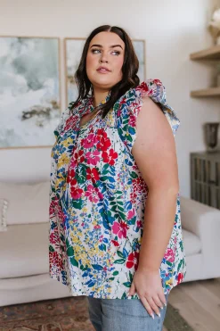 Floral Impressions Blouse