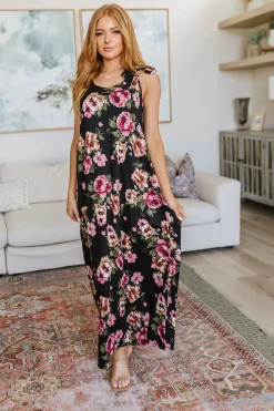 Fortuitous in Floral Maxi Dress