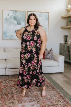 Fortuitous in Floral Maxi Dress