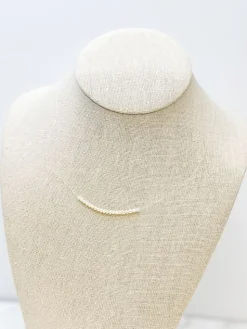 Freshwater Pearl Clear Necklace