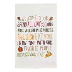 Friendsgiving Towels by Mud Pie