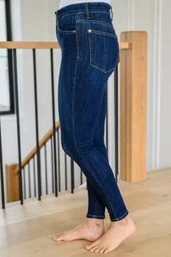 Georgia Back Yoke Skinny Jeans with Phone Pocket by Judy Blue