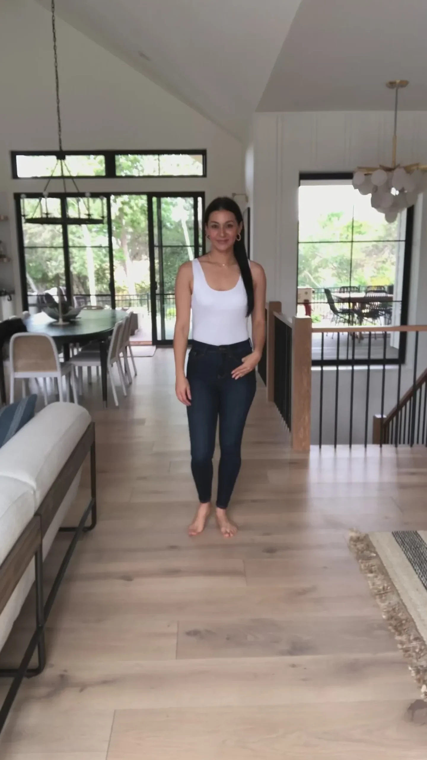 Georgia Back Yoke Skinny Jeans with Phone Pocket by Judy Blue