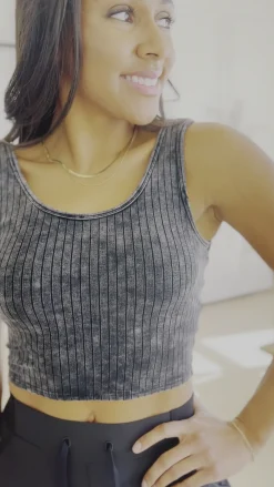 Get On My Level Cropped Cami