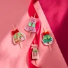 Glow-in-the-Dark Holiday Earrings by Mud Pie
