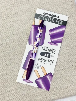 Grape Popsicle Scented Pen