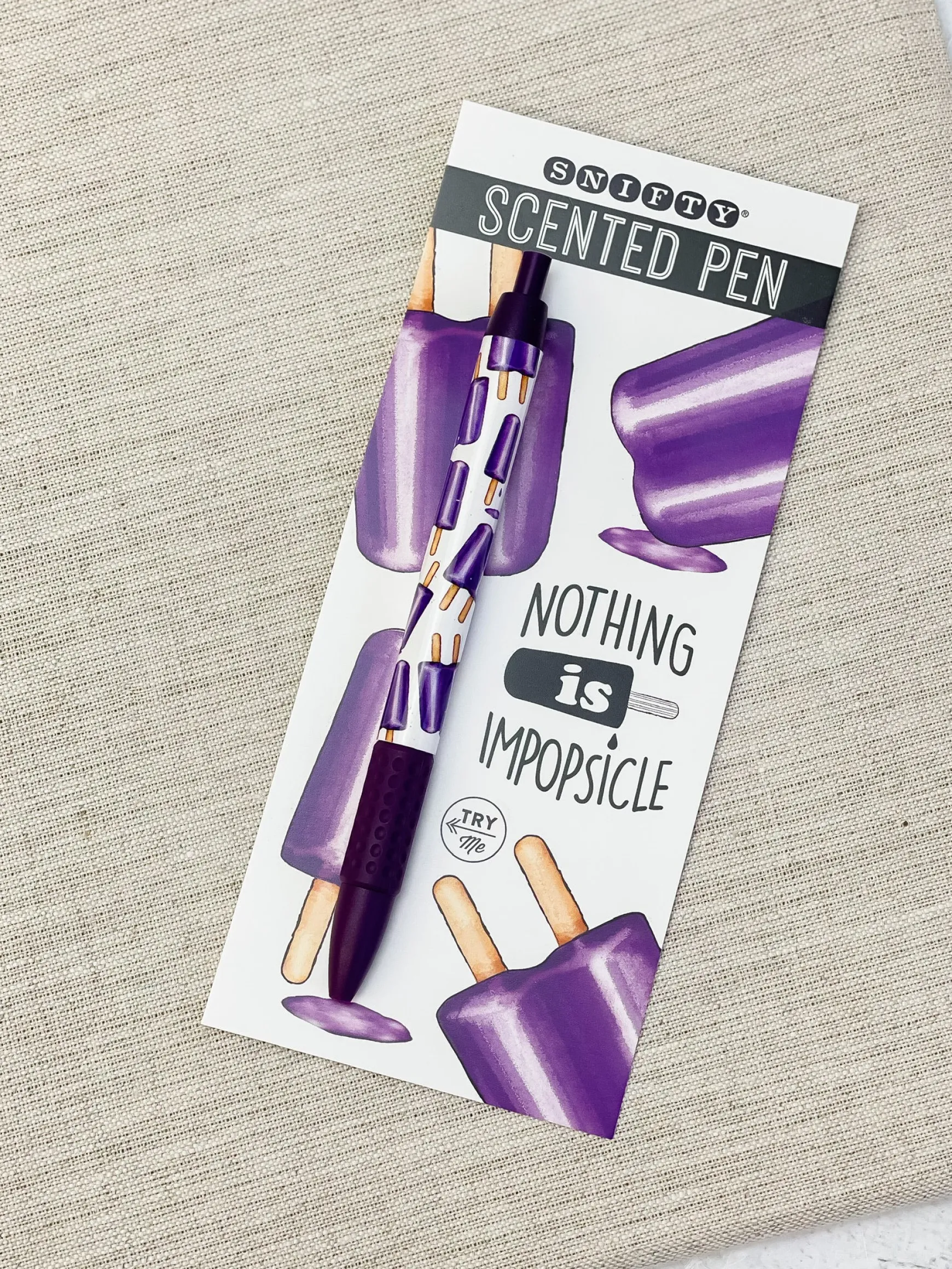 Grape Popsicle Scented Pen