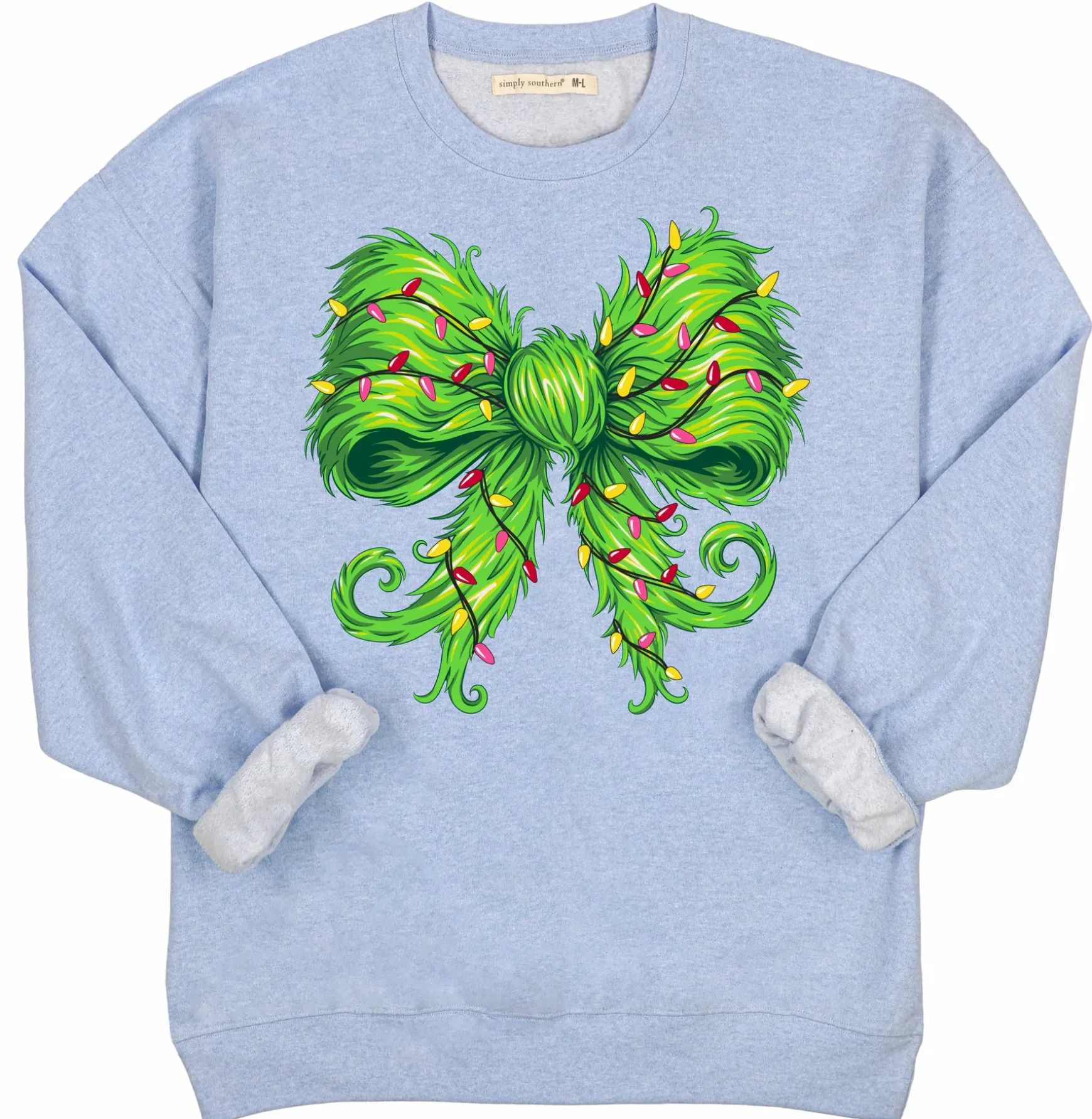 Green Bow Sweatshirt by Simply Southern