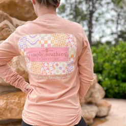Groovy Logo Long Sleeve Tee by Simply Southern