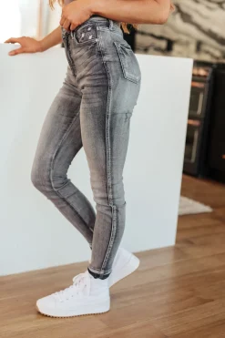 Hadley High Rise Control Top Release Hem Skinny by Judy Blue