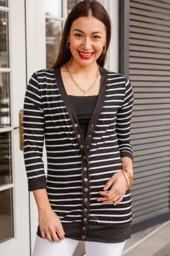 Have You Heard Cardigan in Black