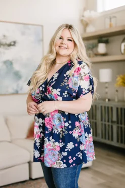 Hello Hummingbird Floral Top