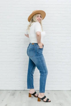 High Waist Slim Fit Jeans by Judy Blue