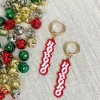 'Ho Ho Ho' Enamel Dangles