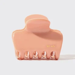 Holiday Recycled Plastic Claw Clip - Rosewood