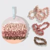 Holiday Ultra Petite Scrunchies 6 Piece Set - Terracotta