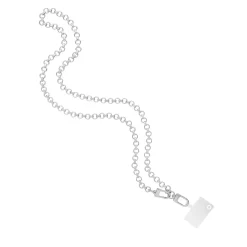 Hook Me Up Hands-Free Phone Crossbody Chain - Quicksilver