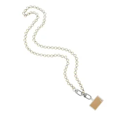 Hook Me Up Hands-Free Phone Crossbody Chain - Mixed Metal