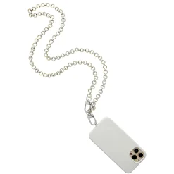 Hook Me Up Hands-Free Phone Crossbody Chain - Mixed Metal