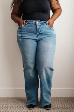 Hope High Rise Wide Leg Jeans