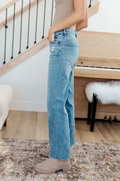 Hope High Rise Wide Leg Jeans