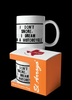 'I Don't Snore, I Dream I'm A Motorcycle' Coffee Mug