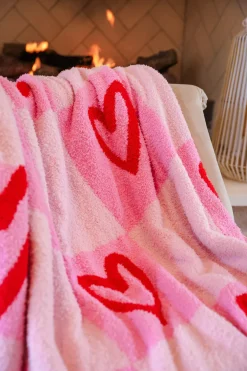 I Heart You Blanket by Jess Lea