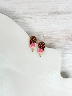 Ice Pop Embellished Stud Earrings