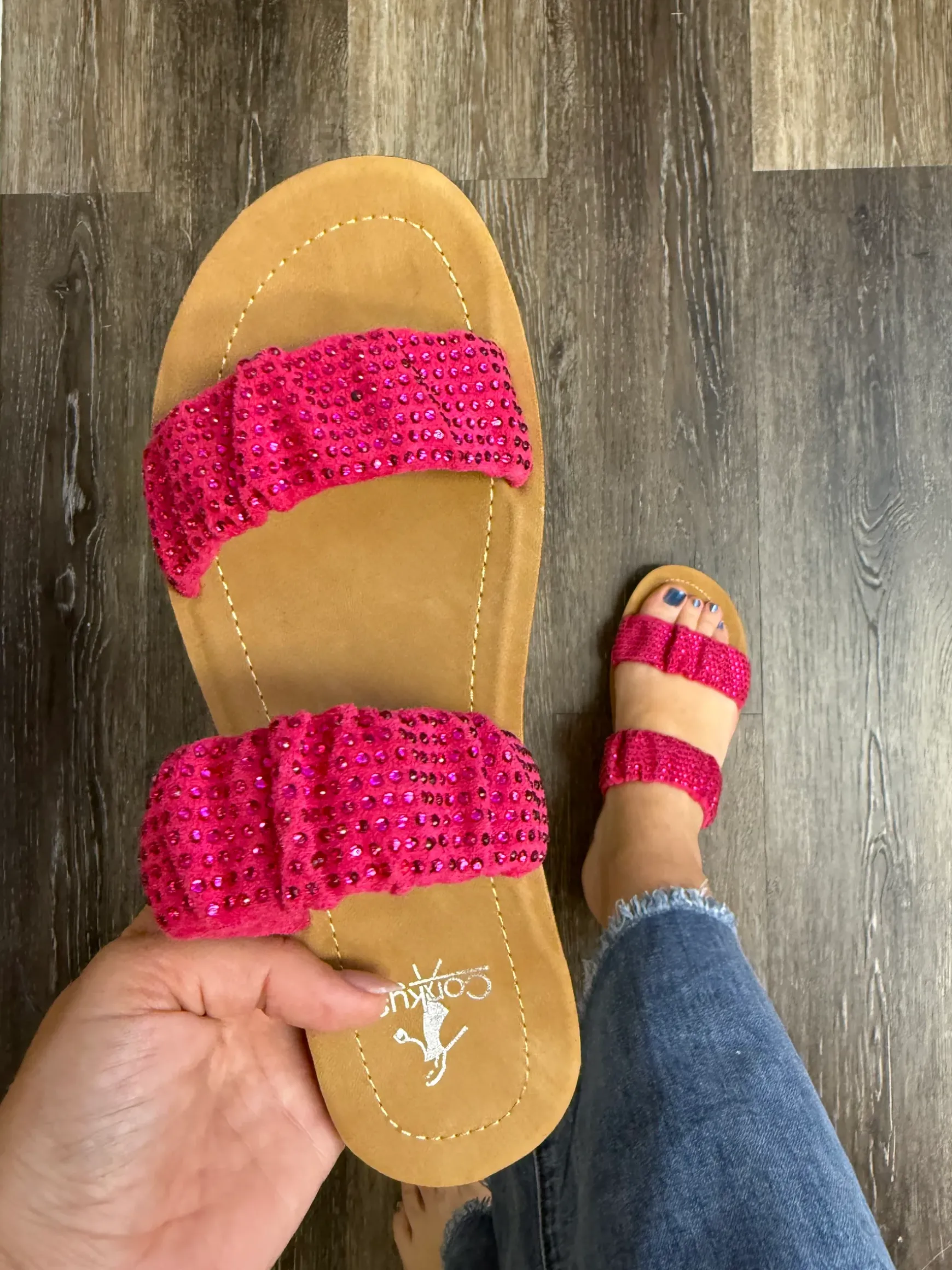 Iced Tea Sandals by Corkys