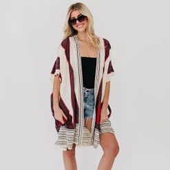 In The City Of Paradise Kimono by Pretty Simple