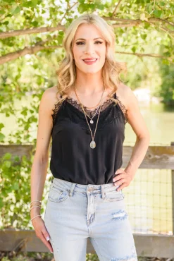 Infinite Memories Lace Bodysuit In Black