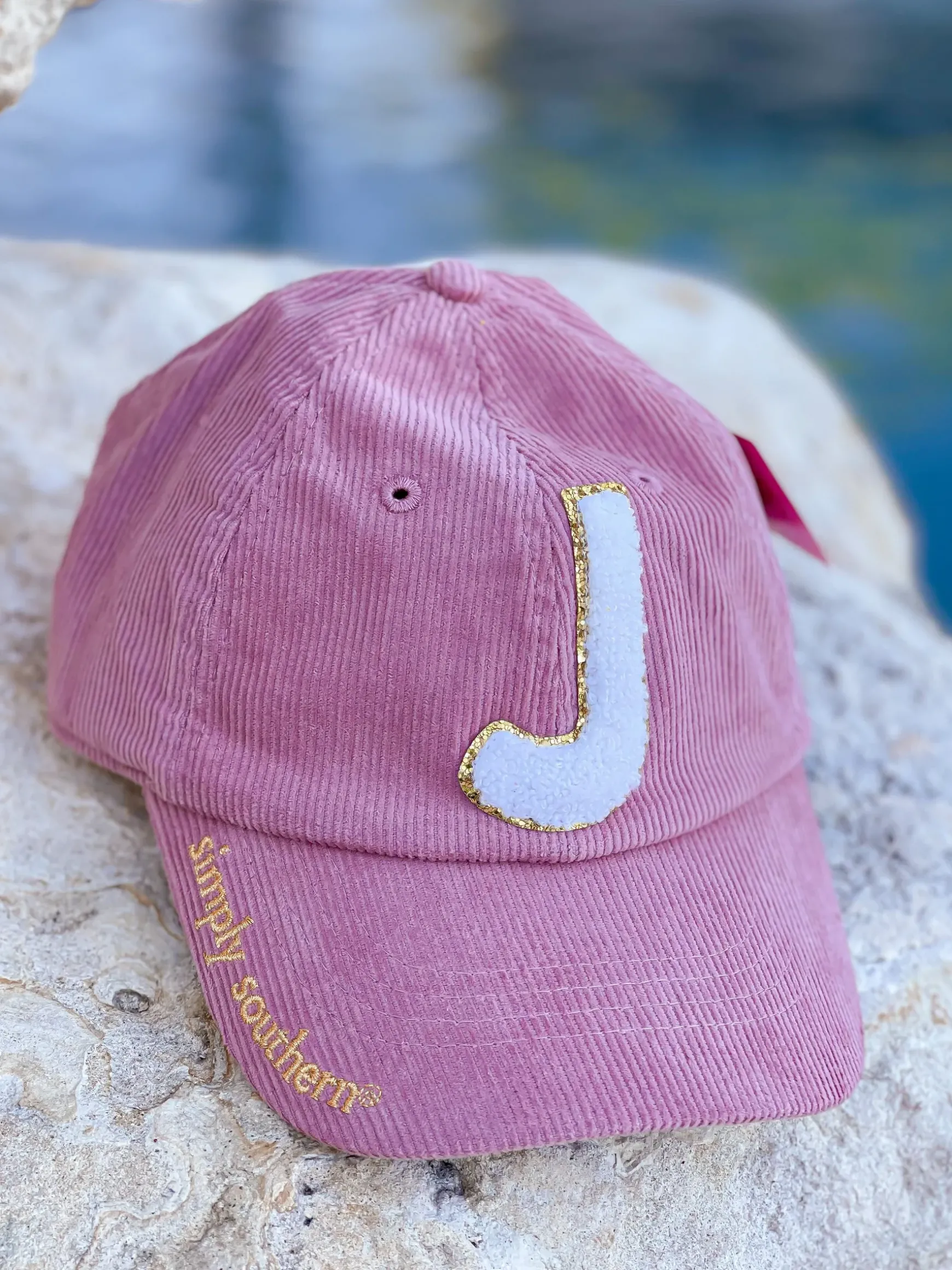 Initial Patch Hat by Simply Southern